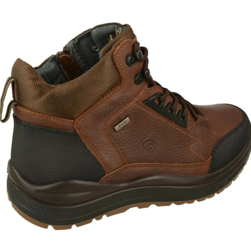 G Comfort Botines|Bota Con Cordones De Con Cremallera Lateral Y Membrana Impermeable, Planta Anatomica Extraible Y Piso Cuna Trekking