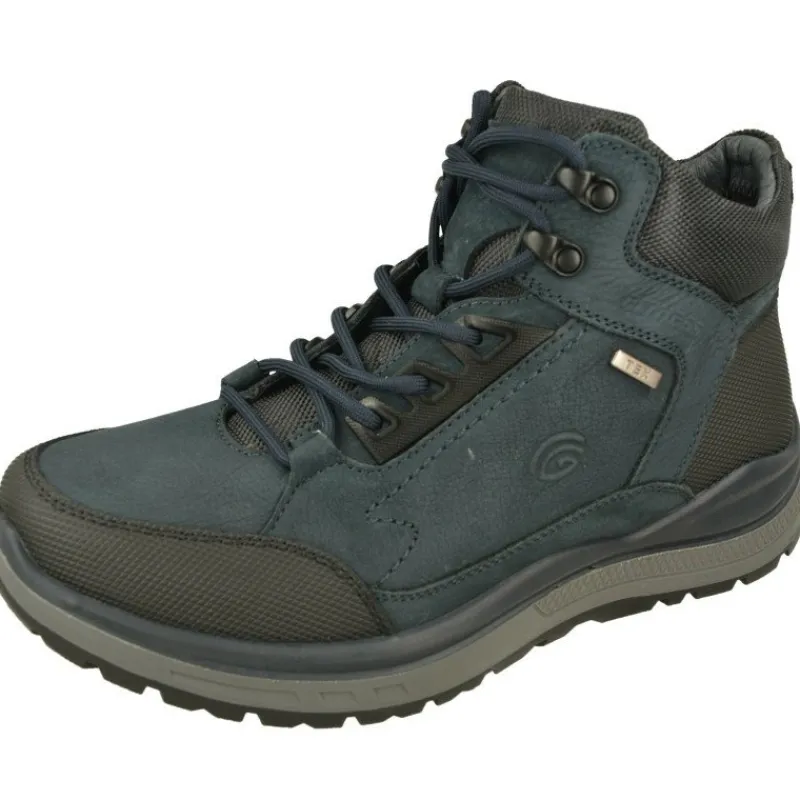 G Comfort Botines|Bota Con Cordones De Con Cremallera Lateral Y Membrana Impermeable, Planta Anatomica Extraible Y Piso Cuna Trekking