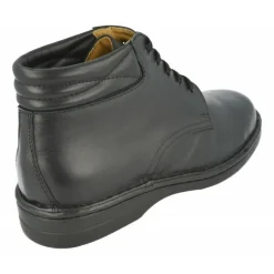 Calzamedi Botines|Botin Cordones De En Ancho 13 Especial Plantillas Y Pies Sensibles Con Piso De Amortiguacion De Negro