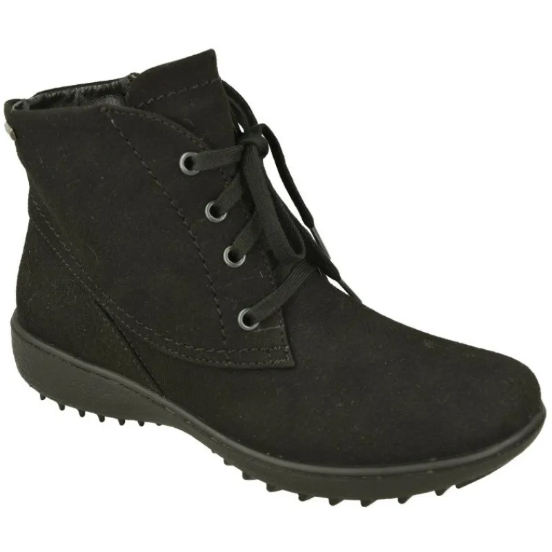 WESTLAND BY JOSEF SEIBEL antes ROMIKA Botines|Botin De Cordones De Westland En Antelina Impermeable Con Piso De Cuna De Poliuretano Y Planta Extraible