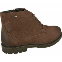 G Comfort Botines|Botin De Con Cordones Y Cremallera Lateral, Piel Impermeable Y Piso De Goma De Caucho Con Planta De Descanso Extraible