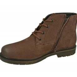 G Comfort Botines|Botin De Con Cordones Y Cremallera Lateral, Piel Impermeable Y Piso De Goma De Caucho Con Planta De Descanso Extraible