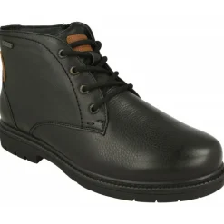 G Comfort Botines|Botin De Con Cordones Y Cremallera Lateral, Piel Impermeable Y Piso De Goma De Caucho Con Planta De Descanso Extraible