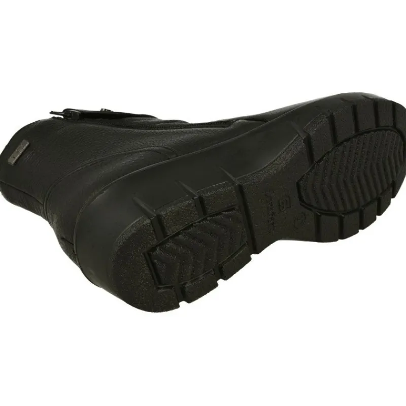 G Comfort Botines|Botin De Con Cremallera Lateral Y Pala Fruncida Con Cuna De Poliuretano Y Planta De Descanso Extraible