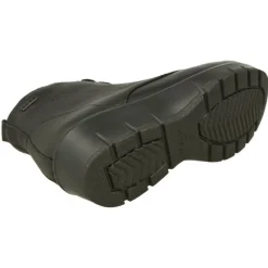 G Comfort Botines|Botin De En Pala Lisa Impermeable Con Horma Ancho 13, Piso De Cuna Amortiguada Y Planta Anatomica Extraible Negro