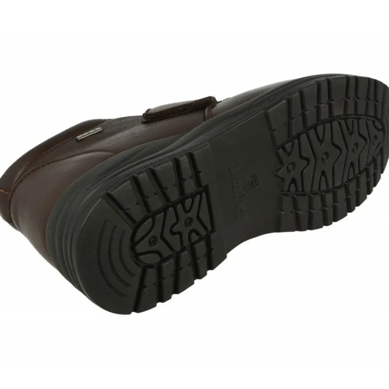 G Comfort Botines|Botin De En Piel Grabada Con Membrana Impermeable, Piso De Caucho Y Horma De Ancho Especial Con Planta Extraible