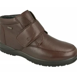 G Comfort Botines|Botin De En Piel Grabada Con Membrana Impermeable, Piso De Caucho Y Horma De Ancho Especial Con Planta Extraible