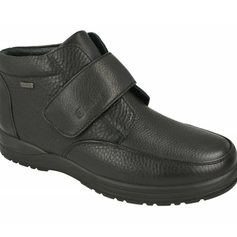 G Comfort Botines|Botin De En Piel Grabada Con Membrana Impermeable, Piso De Caucho Y Horma De Ancho Especial Con Planta Extraible