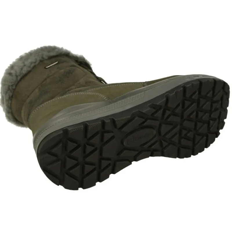 G Comfort Botines|Botin De En Piel De Nobuck De Cana Intermedia Y Forro De Borrego Impermeables Y Con Piso De Cuna Poliuretano