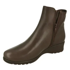 PieSanto Botines|Botin De En Piel Lisa Con Lateral Combinado, Piso De Cuna De Caucho Y Planta Extraible