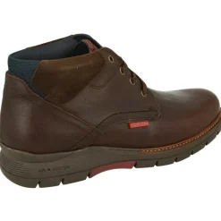 Tolino Botines|Botin De Acordonado De Pala Lisa Con Piel Engrasada Y Piso De Caucho Flexible Con Planta Anatomica Extraible