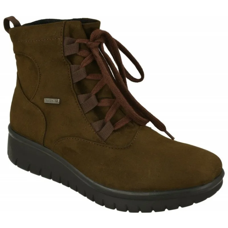 WESTLAND BY JOSEF SEIBEL antes ROMIKA Botines|Botin De Westland Antes Romika En Tejido Antelina Impermeable Acordonado Con Planta De Descanso Y Piso De Amortiguacion