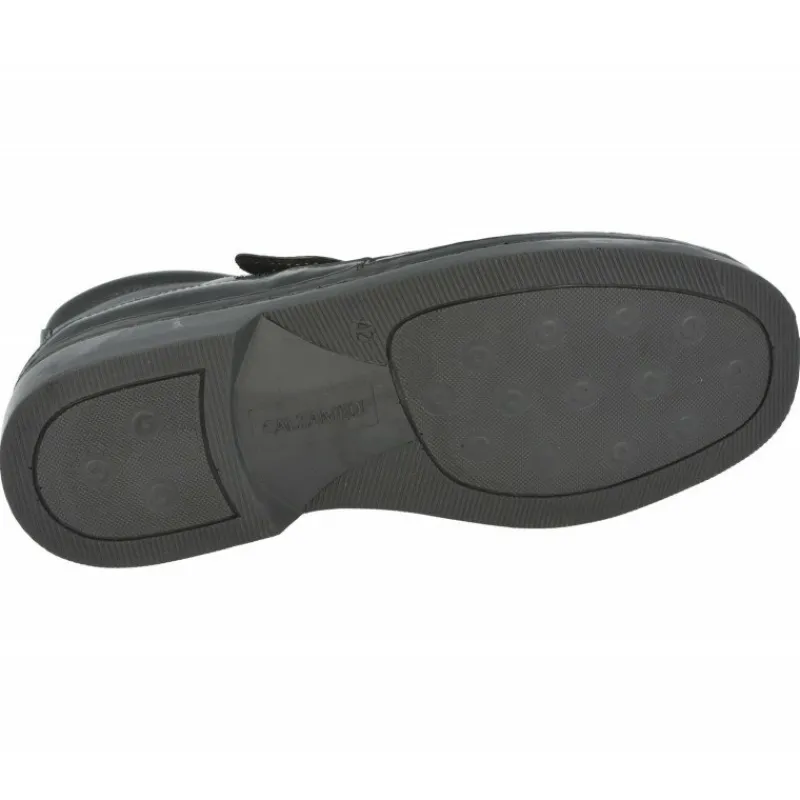 Calzamedi Botines|Botin Velcro De Pala De Lycra Con Piso De Amortiguacion Especial Plantillas Y Pies Sensibles Negro