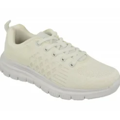 Calzamedi Zapatillas De Lona|Cordon De Deportivo De Tejido Transpirable Adaptable Con Piso Aligerado Y Planta De Descanso Extraible
