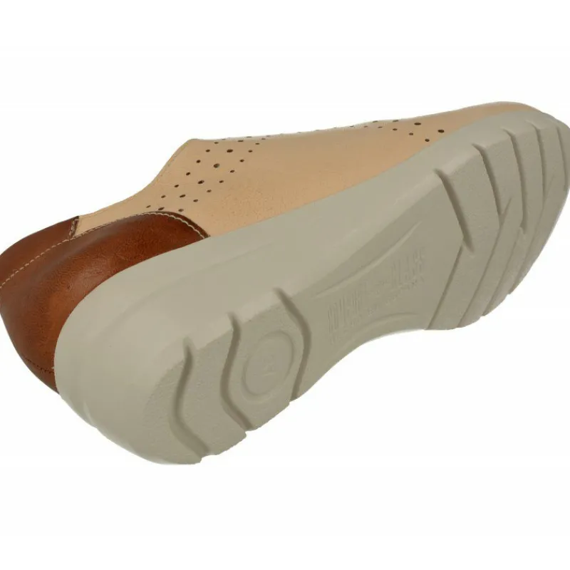 Comfort Class Cordones|Cordon De Comfortclass En Piel Picada Combinada Con Piso Aligerado De Poliuretano Y Planta Extaible