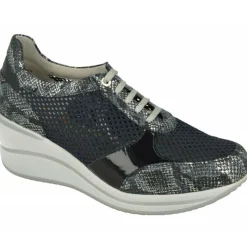 Drucker Calzapedic Cordones|Cordon De Drucker Picado Deportivo En Piel Combinada Y Cuna Alta Con Planta De Descanso Extraible