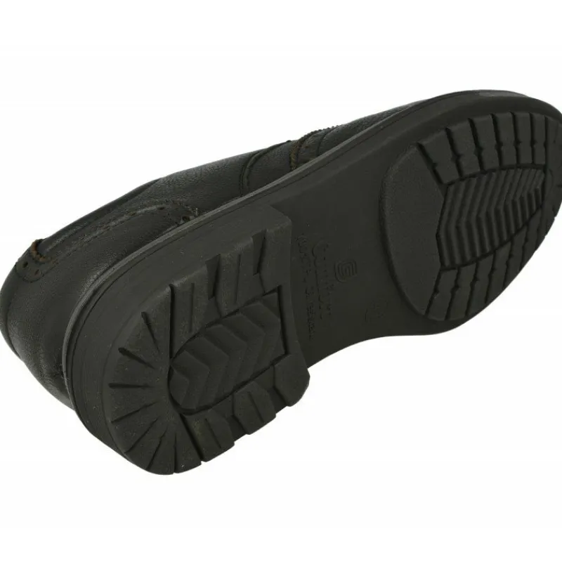 G Comfort Zapatos De Vestir|Cordon De De Pala Vega Con Planta De Descanso Y Goma De Amortiguacion En Ancho Especial Negro