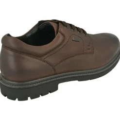 G Comfort Zapatos Comodos Para Trabajar|Cordon De De Pala Lisa En Piel Engrasada Con Membrana Impermeable Y Piso De Caucho Con Planta De Descanso Extraible