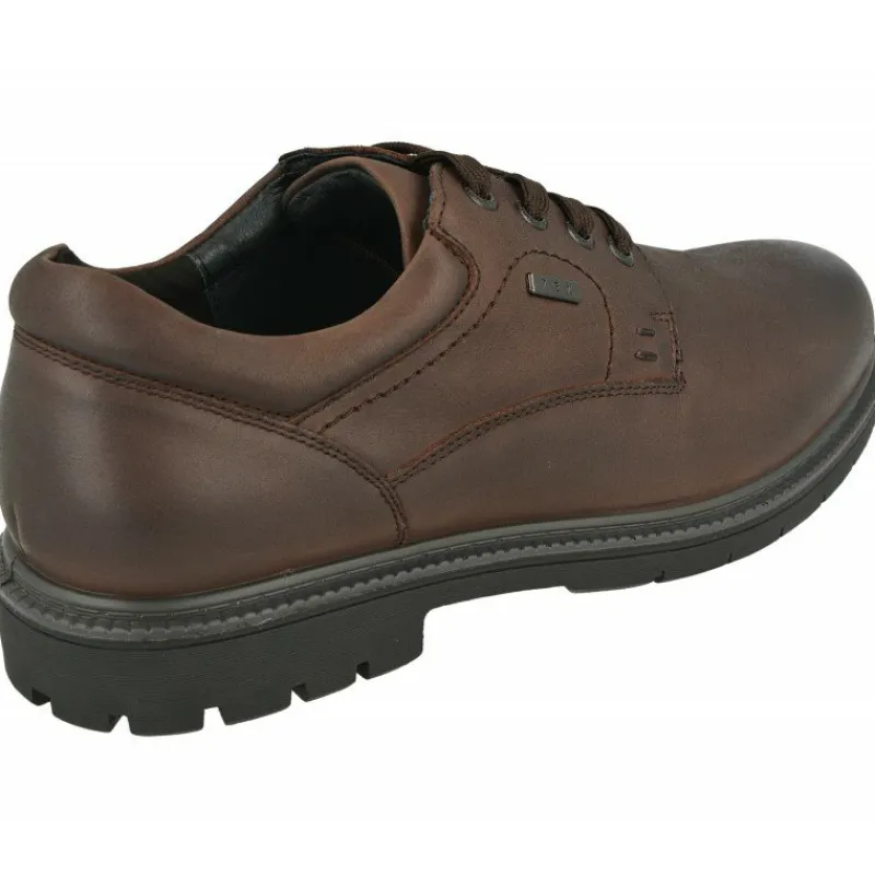 G Comfort Zapatos Comodos Para Trabajar|Cordon De De Pala Lisa En Piel Engrasada Con Membrana Impermeable Y Piso De Caucho Con Planta De Descanso Extraible