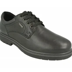 G Comfort Zapatos Comodos Para Trabajar|Cordon De De Pala Lisa En Piel Engrasada Con Membrana Impermeable Y Piso De Caucho Con Planta De Descanso Extraible