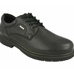 G Comfort Zapatos Comodos Para Trabajar|Cordon De De Pala Lisa En Piel Engrasada Con Membrana Impermeable Y Piso De Caucho Con Planta De Descanso Extraible