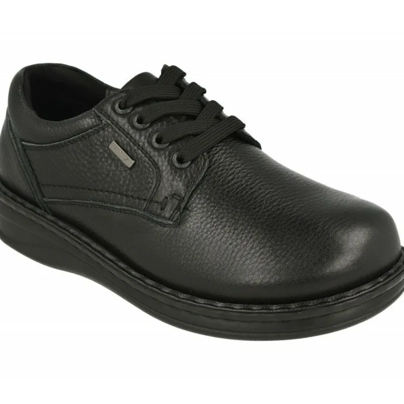 G Comfort Cordones|Cordon De De Pala Lisa Con Piel Grabada, Membrana Impermeable Y Piso De Cuna De Poliuretano Aligerada Negro