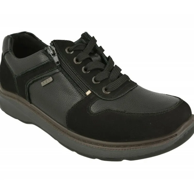 G Comfort Cordones|Cordon De Deportivo Con Cremallera Lateral Piel Con Membrana Impermeable Y Piso De Amortiguacion Con Planta Extraible