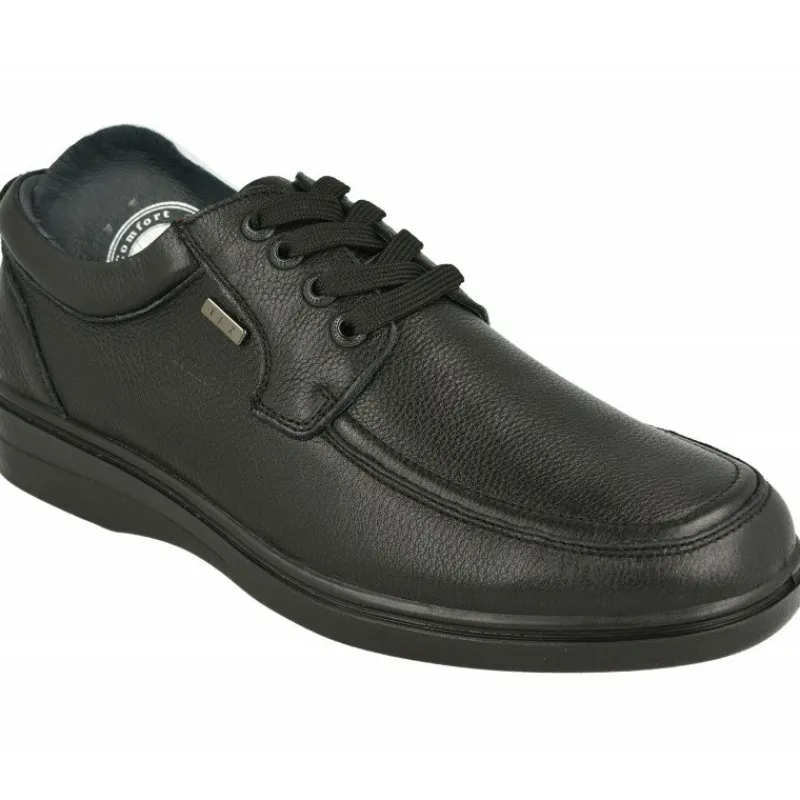 G Comfort Cordones|Cordon De En Piel Grabada Con Bordon En Pala, Piso De Poliuretano Y Membrana Impermeable Con Planta Extraible