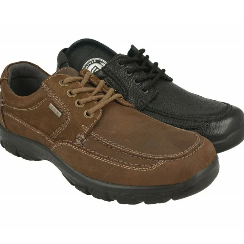 G Comfort Cordones|Cordon De En Piel Grabada Con Pespunte En Pala, Membrana Impermeable Y Piso De Poliuretano Aligerado