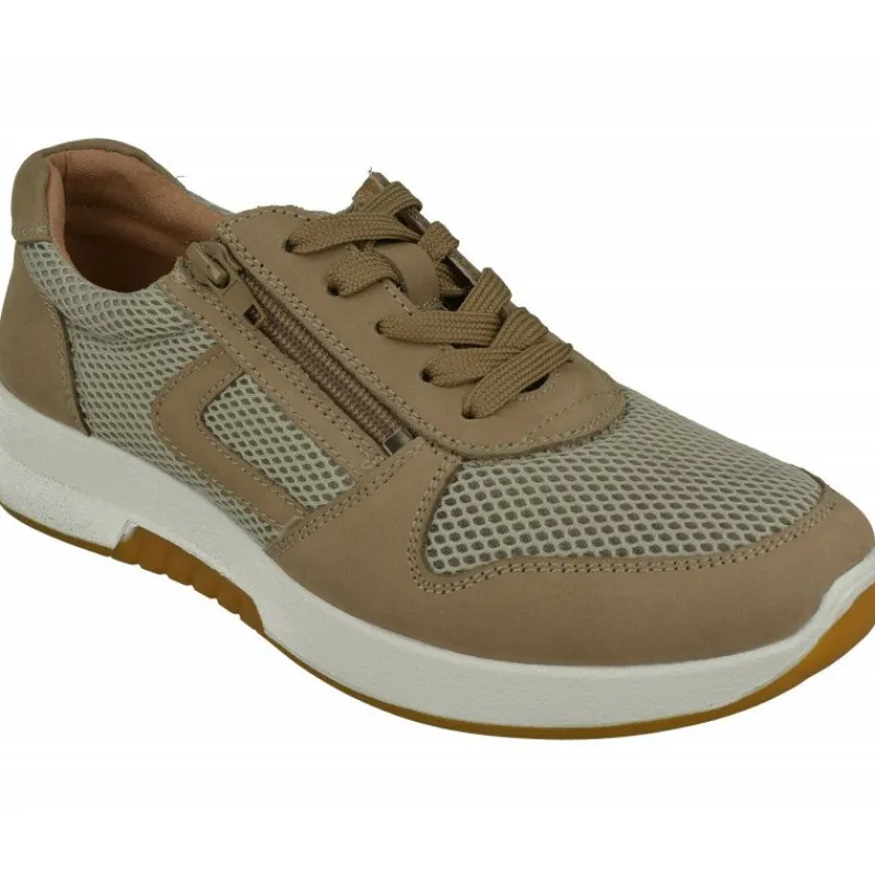 G Comfort Deportivos|Cordon De G-Comfort Combinado En Tejido Rejilla Con Piel Nobuck, Planta Anatomica Extraible Y Piso De Poliuretano