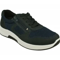 G Comfort Deportivos|Cordon De G-Comfort Combinado En Tejido Rejilla Con Piel Nobuck, Planta Anatomica Extraible Y Piso De Poliuretano