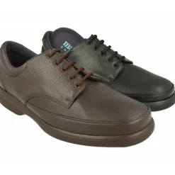 Ortomabel Zapatos Para Pies Delicados|Cordon De Orto Mabel En Piel Y Pala Elastica Terapeutico, Ancho Especial 15, Plantilla Movible.