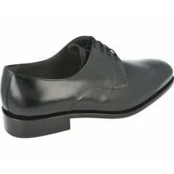 Paco Cantos Zapatos De Vestir|Cordon De En Tafilete Liso, Linea De Ceremonia . Negro