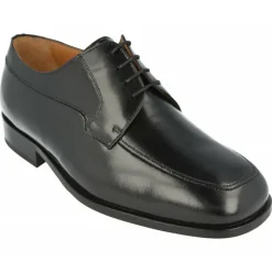 Paco Cantos Cordones|Cordon De , Noruego En Piel ,Ancho 12, Piso Cuero. Negro