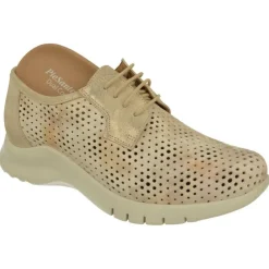 PieSanto Cordones|Cordon De Picado De Pala Lisa Con Piso Aligerado Y Planta Extraible Especial Plantillas Beige