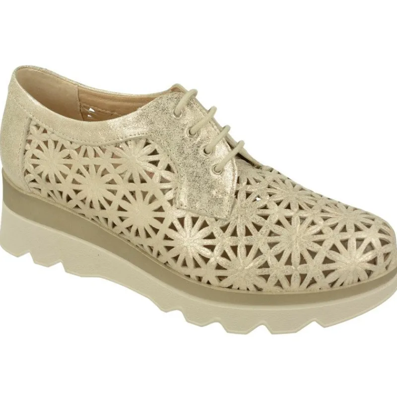 PITILLOS Cordones|Cordon De Picado Estrella Muy Transpirable Con Piso De Amortiguacion En Piel Metalizada Y Planta De Descanso Extraible