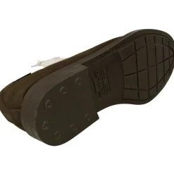 SNIPE Zapatos Comodos Para Trabajar|Cordon De Clasico Pala Lisa En Piel De Serraje Con Piso De Caucho Flexibloe Y Confortable Marron