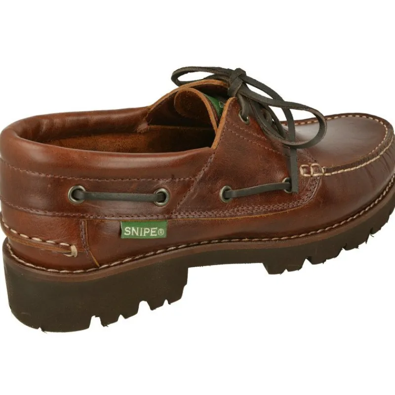 SNIPE Zapatos Para Caminar|Cordon De Clasico Timberland Con Goma Aligerada Y Planta Anatomica Extraible De Elevado Confort De Pisada Marron