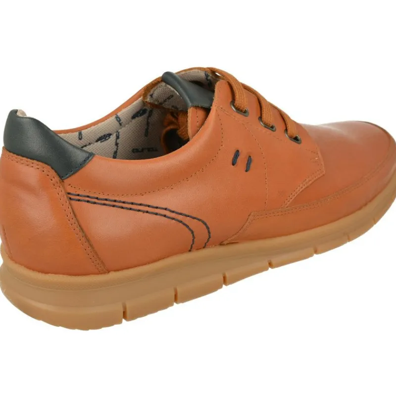 Tolino Cordones|Cordon De De Pala Lisa En Piel Vacuna Con Piso De Caucho Y Planta Anatomica Extraible