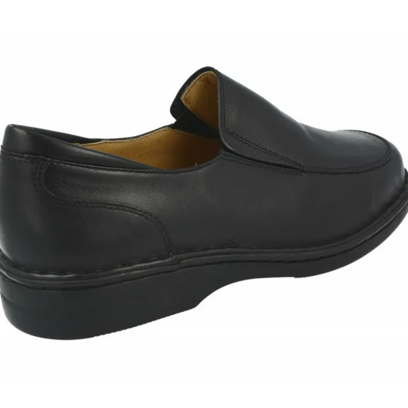 Calzamedi Mocasines|Mocasin De , Noruego Con Elasticos En Pala Anatomico Ortopedico. Negro