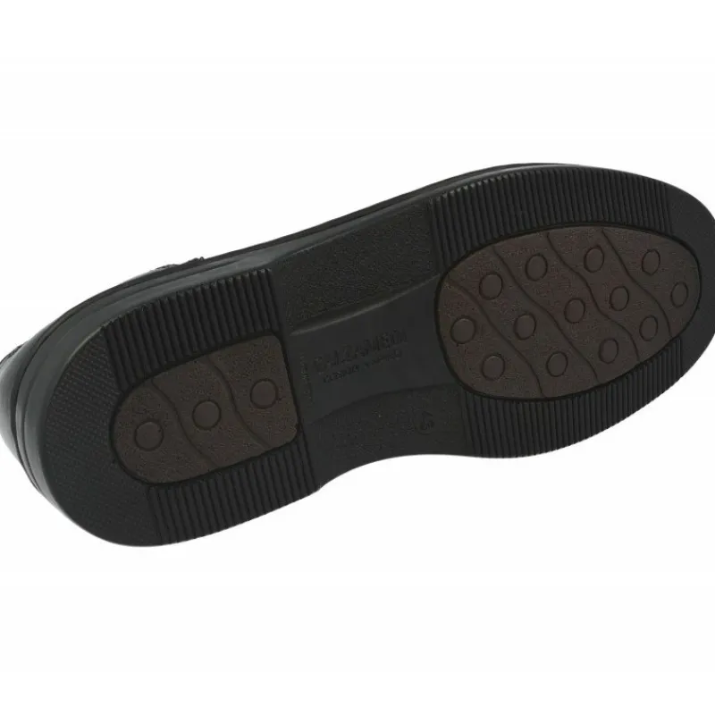 Calzamedi Mocasines|Mocasin De , Noruego Con Elasticos En Pala Anatomico Ortopedico. Negro