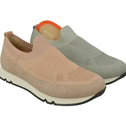 Doctor Cutillas Zapatillas De Lona|Mocasin De En Lona Rejilla Transpirable Con Planta De Latex Extraible Y Piso Microporoso Ligero Y Flexible