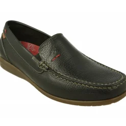 Fluchos Mocasines|Mocasin De En Fabricacion Flexible Kiowa Con Elastico En Pala, Planta De Descanso Movible Y Piso De Caucho Corrido