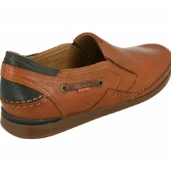 Fluchos Mocasines|Mocasin De En Pala Lisa Y Piso De Cuna De Caucho Con Planta De Descanso