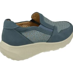 G Comfort Mocasines|Mocasin De En Piel Picada Combinada Con Elasticos En Pala Y Piso Aligerado Con Planta Anatomica Extraible