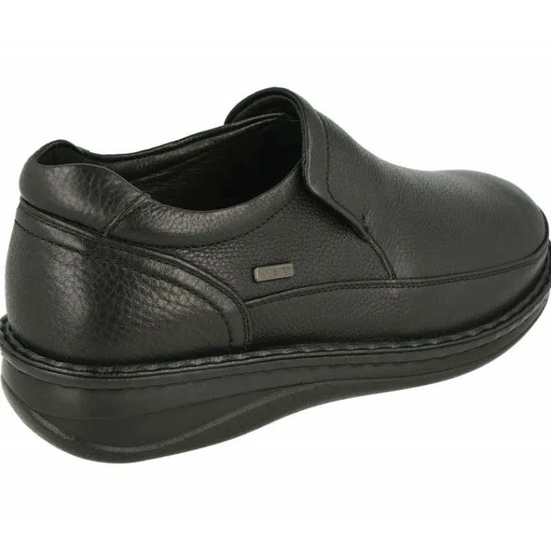 G Comfort Zapatos Comodos Para Trabajar|Mocasin De En Piel Grabada Con Piso De Poliuretano Aligerado, Membrana Impermeable Y Horma De Ancho Especial 14