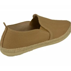 Garzon Zapatillas De Calle|Mocasin De Con Elasticos Lona Algodon Piso Caucho Y Esparto