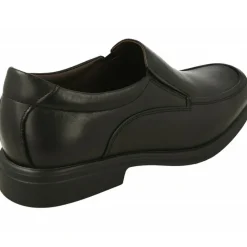 Tolino Mocasines|Mocasin De Con Elasticos En Pala En Horma De Ancho Especial Con Planta De Descanso Movible Y Piso De Poliuretano Aligerad Negro