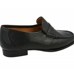 Vitelo Mocasines|Mocasin De Kiowaen Piel De Ciervo Y Piso De Suela Goma Muy Flexible En Ancho Especial
