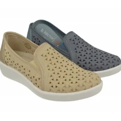Doctor Cutillas Mocasines|Mocasin Del Picado Y Muy Ligero Con Plantilla De Latex De Descanso